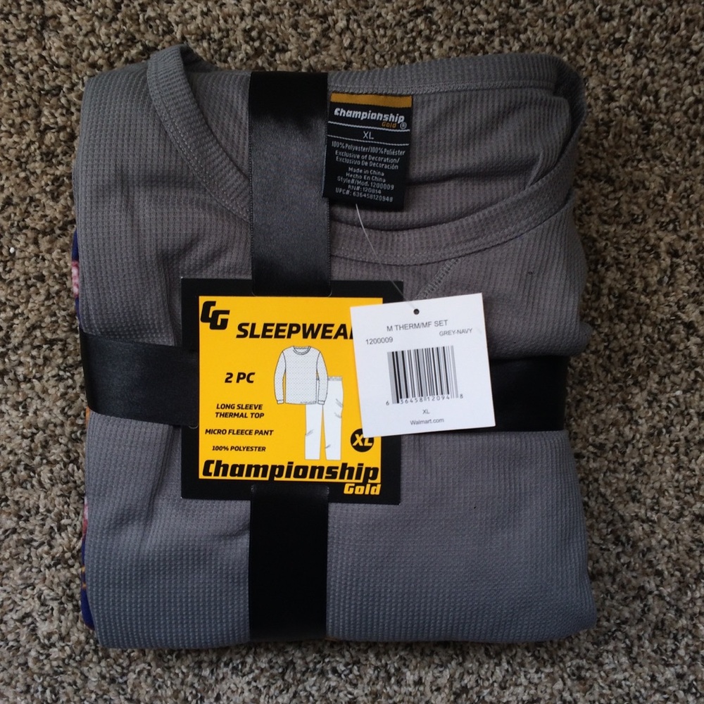 Thermal pajama set